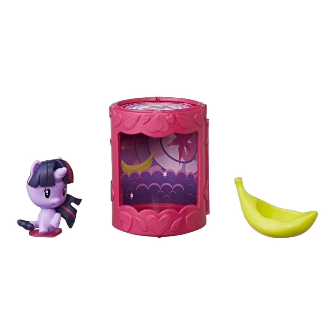 New *My Little Pony Cutie Cuff Plush Slap Band (Purple) 6" Bracelet & Crew Blind Packs