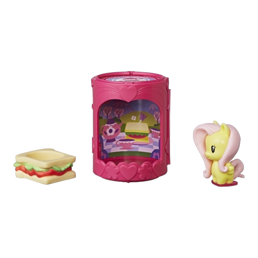 New *My Little Pony Cutie Cuff Plush Slap Band (Purple) 6" Bracelet & Crew Blind Packs