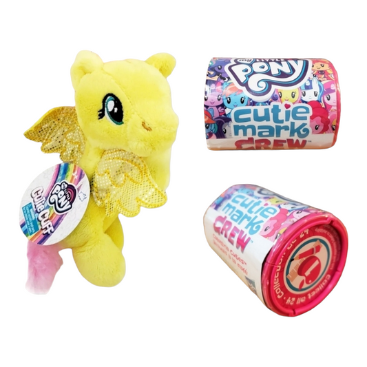 New *My Little Pony Cutie Cuff Plush Slap Band (Yellow) 6" Bracelet & Crew Blind Pack