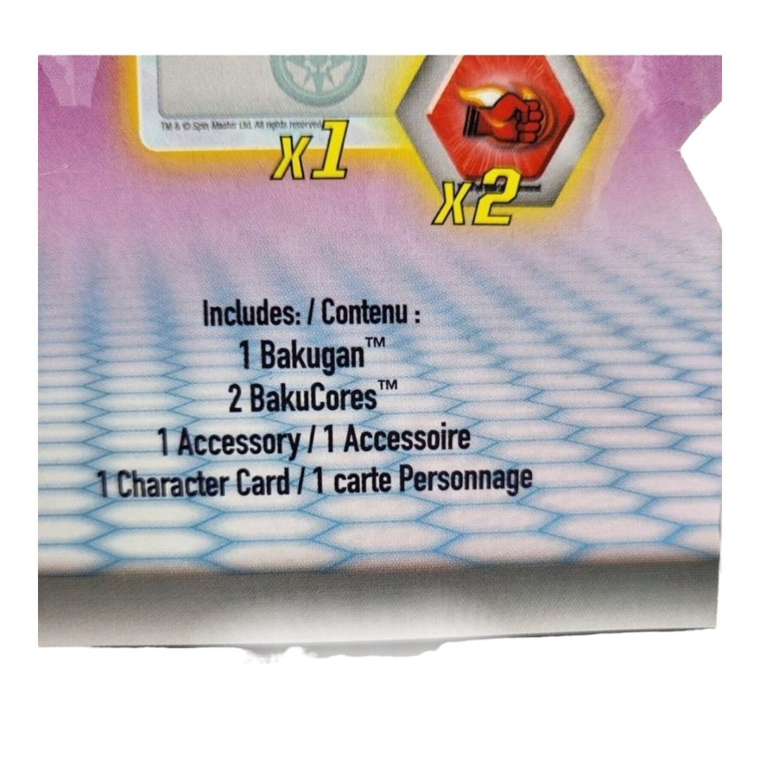 NEW *Bakugan 2021 Darkus Party Cubbo Pack 2" Core Collectible Action Figure/Card