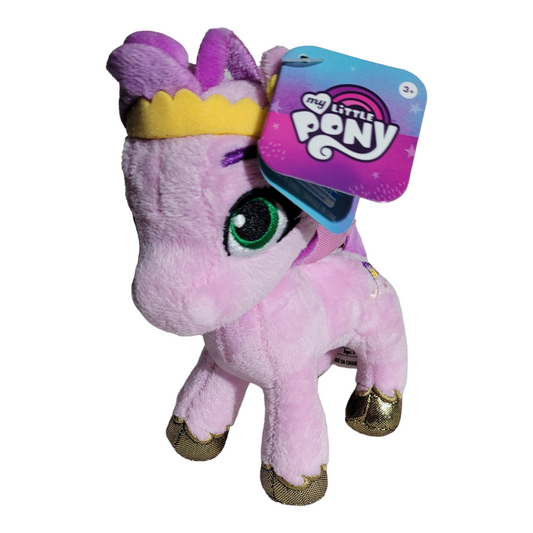 NEW *My Little Pony "Princess Pipp Petals" Small 7" Purple Plush Pegasus