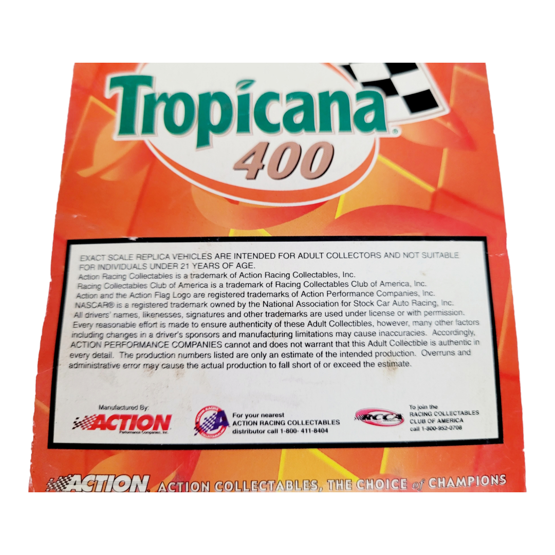 NEW *Tropicana 400 Chicagoland Speedway 2002 Nascar Stock Car (1:64 Scale)