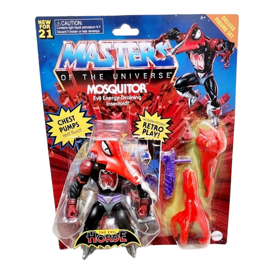 NEW *MOTU 'Mosquitor' Evil Energy-Draining Insectoid Arts Action Figure (2021)