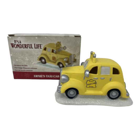 It's A Wonderful Life "Ernie's  Taxi Cab" Figure w/ Box