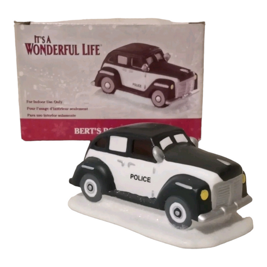 It's A Wonderful Life "Bert's Police Car" Figure w/ Box