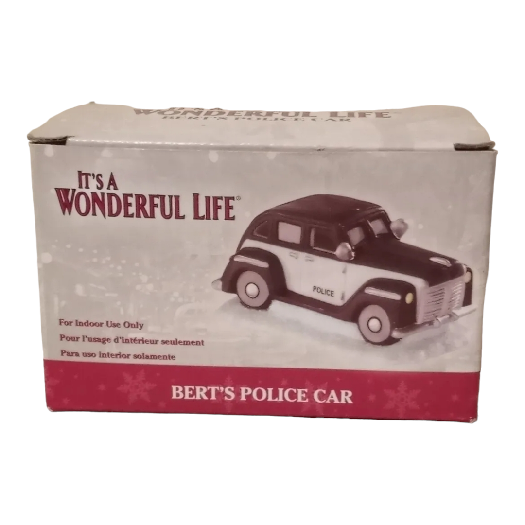 It's A Wonderful Life "Bert's Police Car" Figure w/ Box