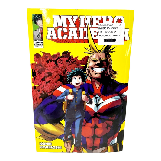 My Hero Academia (Volume 1) Japan Jump Comic Book English F/S [192-pgs] 2015