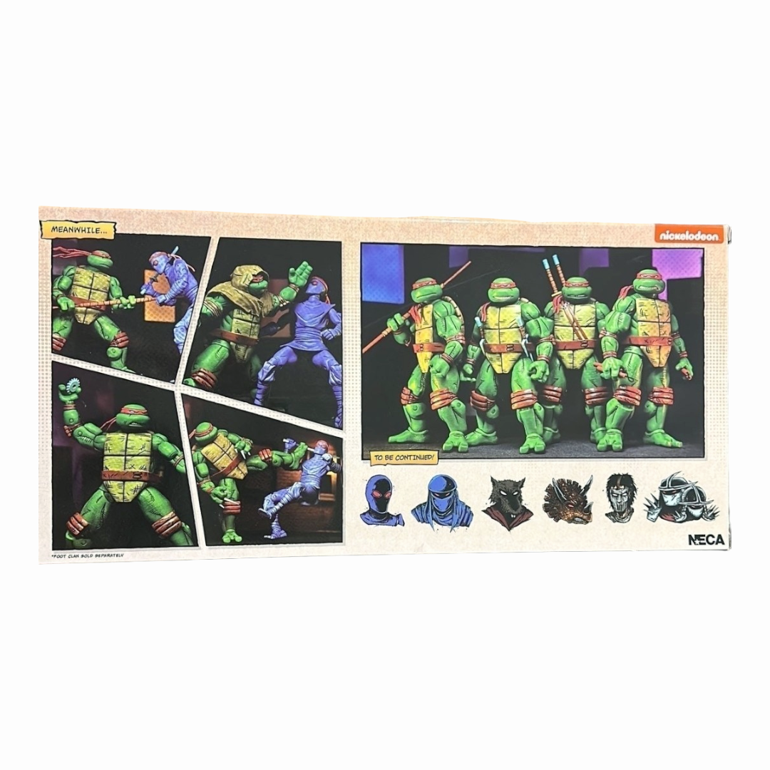 NEW *NECA TbMNT Eastman Laird Teenage Mutant Ninja Turtles 4-Pack Action Figures