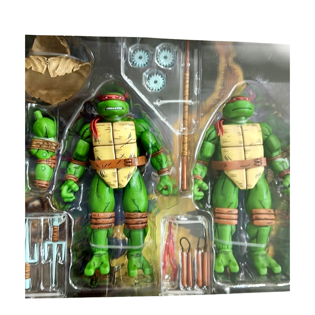 NEW *NECA TbMNT Eastman Laird Teenage Mutant Ninja Turtles 4-Pack Action Figures