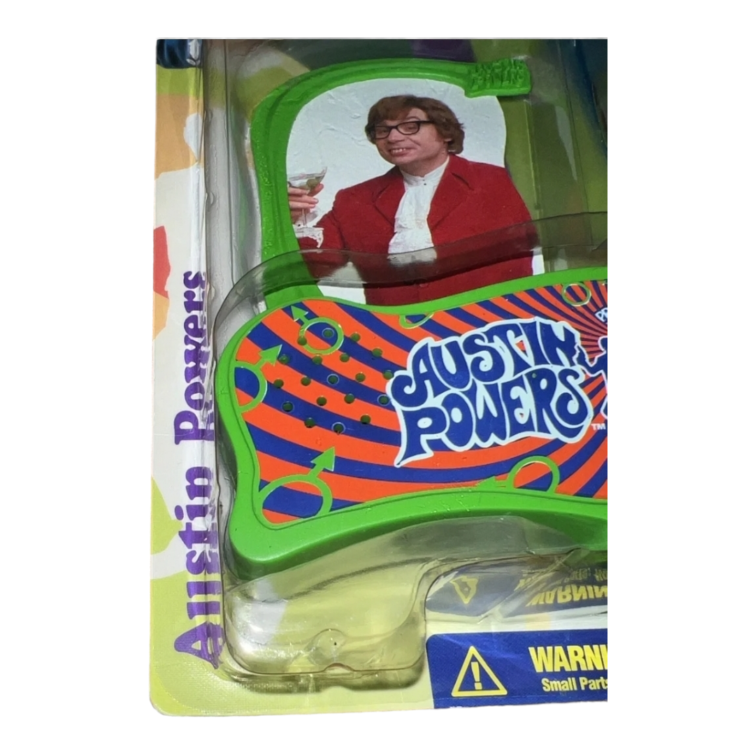 New *Austin Powers Talking Action Figure McFarlane Toys 1999 Series 1 New Lines