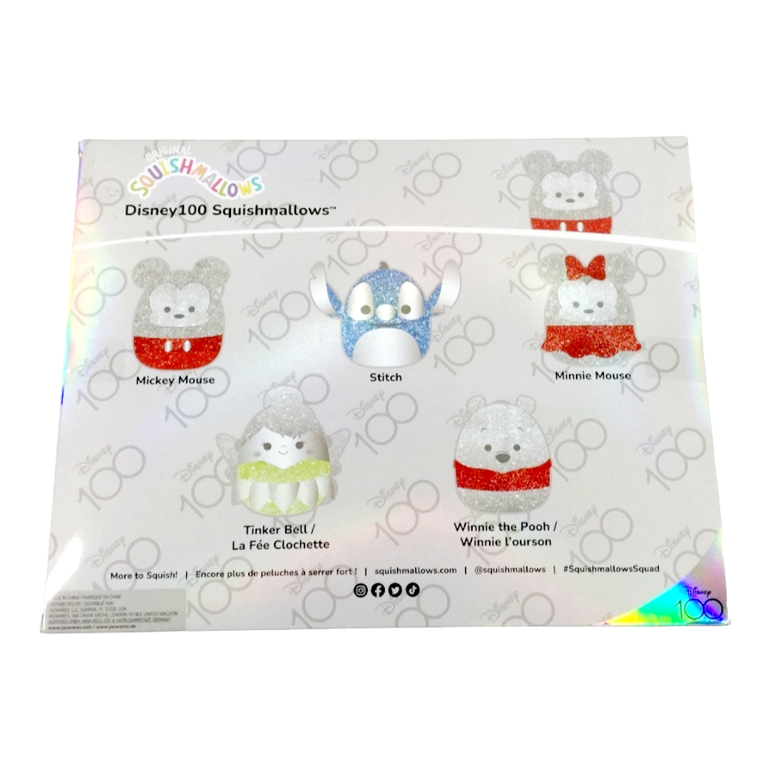 New *Squishmallows 5" Disney 100th Anniversary Limited Edition 5-Pack  NIB