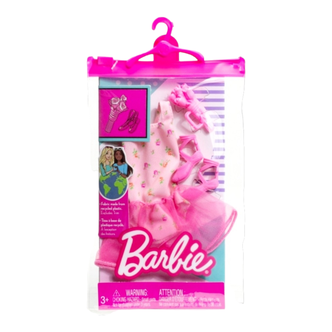 NEW *Four (4) Barbie Outfits w/ Shoes & Accessories  (j)