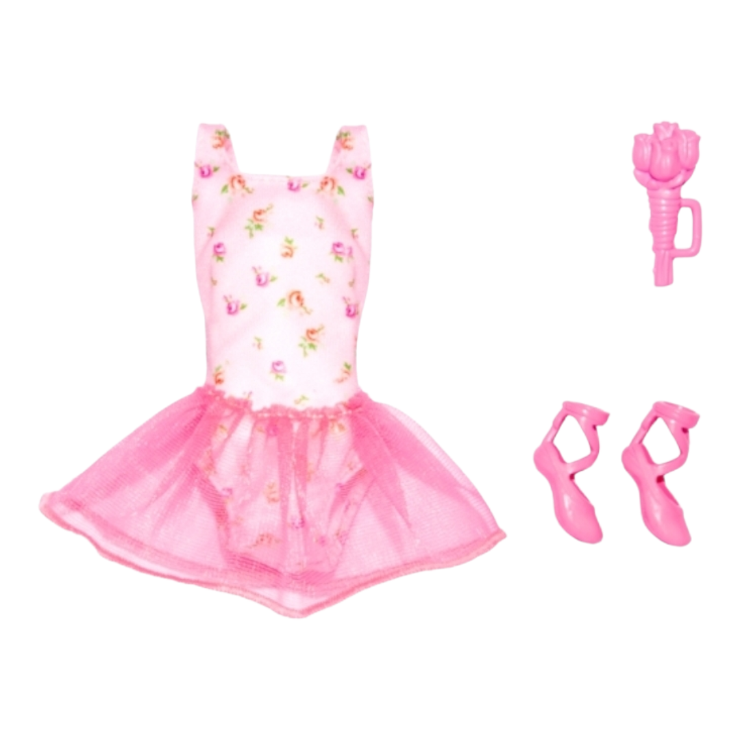 NEW *Four (4) Barbie Outfits w/ Shoes & Accessories  (j)