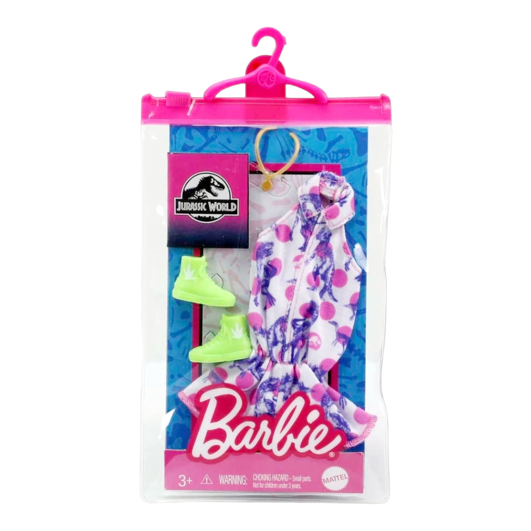 NEW *Five (5) Barbie Outfits w/ Shoes & Accessories  (e/f)