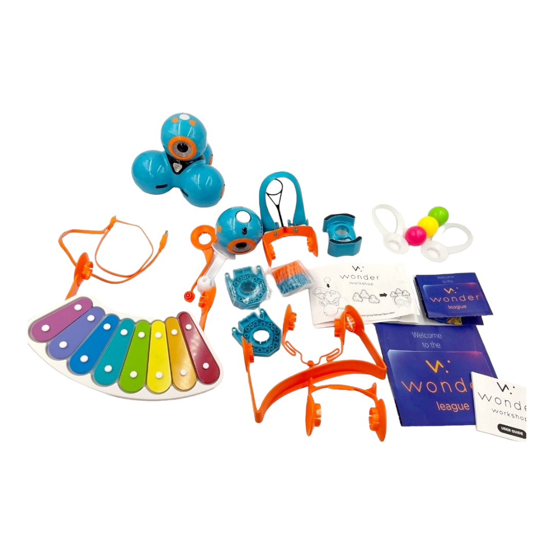 Wonder Workshop Dash Robot Wonder Pack, Dot, Xylophone & Accessories