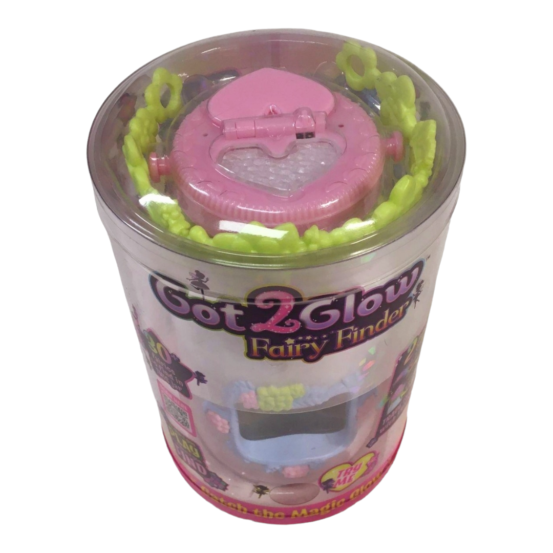 NEW *Got2Glow Fairy Finder 30+ Fairies To Find In This Jar Ultra Rare Light Pink Lid