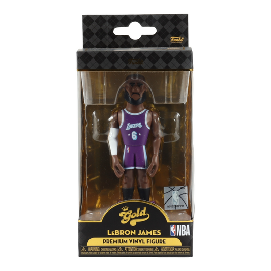 NIB *Funko Gold Premium Vinyl "LeBron James" #6 Lakers 5" Action Figure