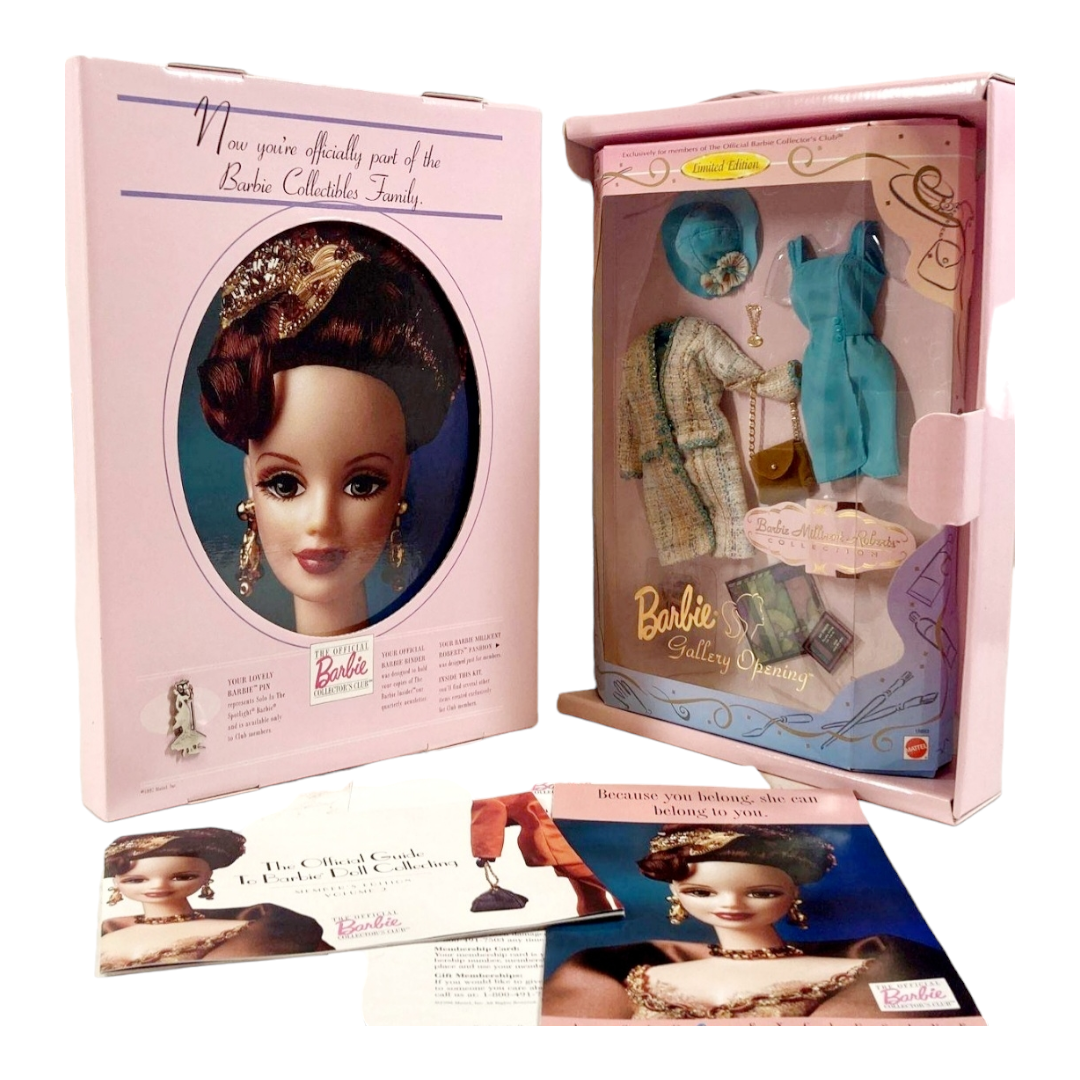 NIB *Barbie 1997 Collector's Starter Kit (Club Welcome Membership) + Accessories