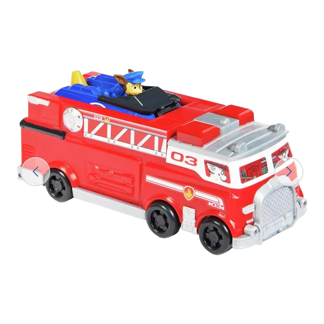 NIB *Paw Patrol True Metal "Ultimate FireTruck" Marshal & Chase Car (2022)