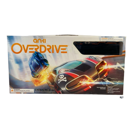ANKI Overdrive *Starter Kit w/ Straight/Curved Track, 4 Cars, Kits & much more!  (Like-New)