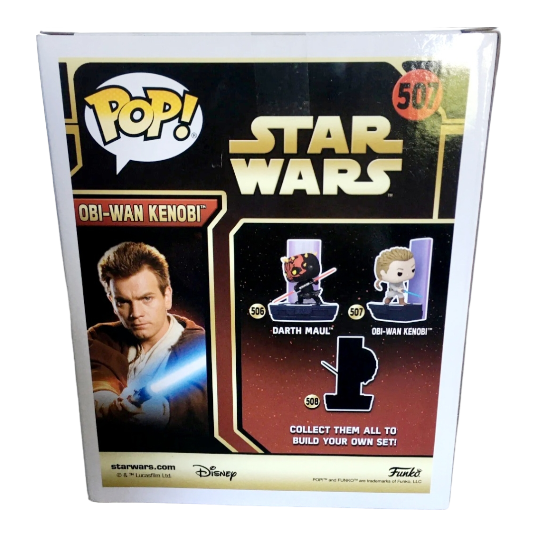 NIB *Funko Pop #507 Deluxe Star Wars Duel of The Fates OBI-Wan Kenobi Amazon Exc.