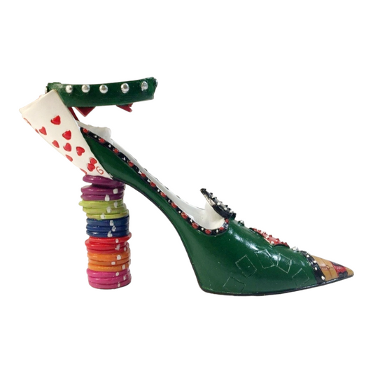 NIB *Shoe Love Ya Casino Themed High Heel Shoe - Jennifer Strait