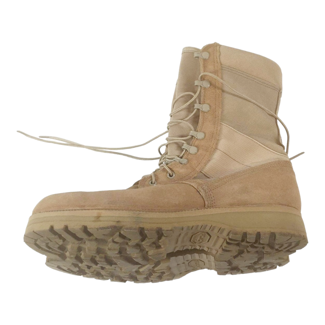 Men's *U.S. Army Suede & Cordura Dessert Storm Boots - Size 11.5R  (Like-New)