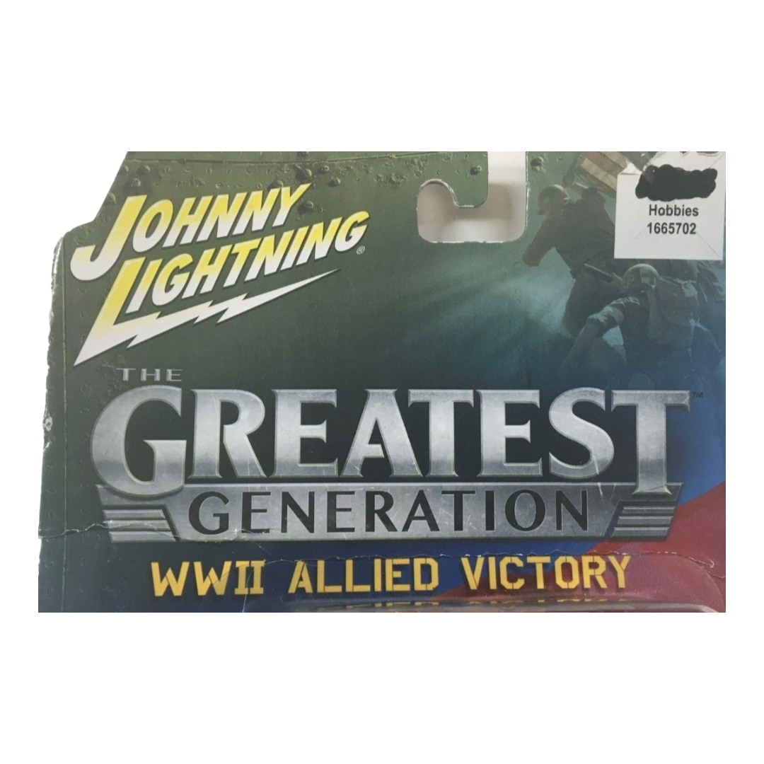 NIP *Johnny Lightning WWII Curtiss P-40E Warhawk Allied Victory (1:64) Playing Mantis