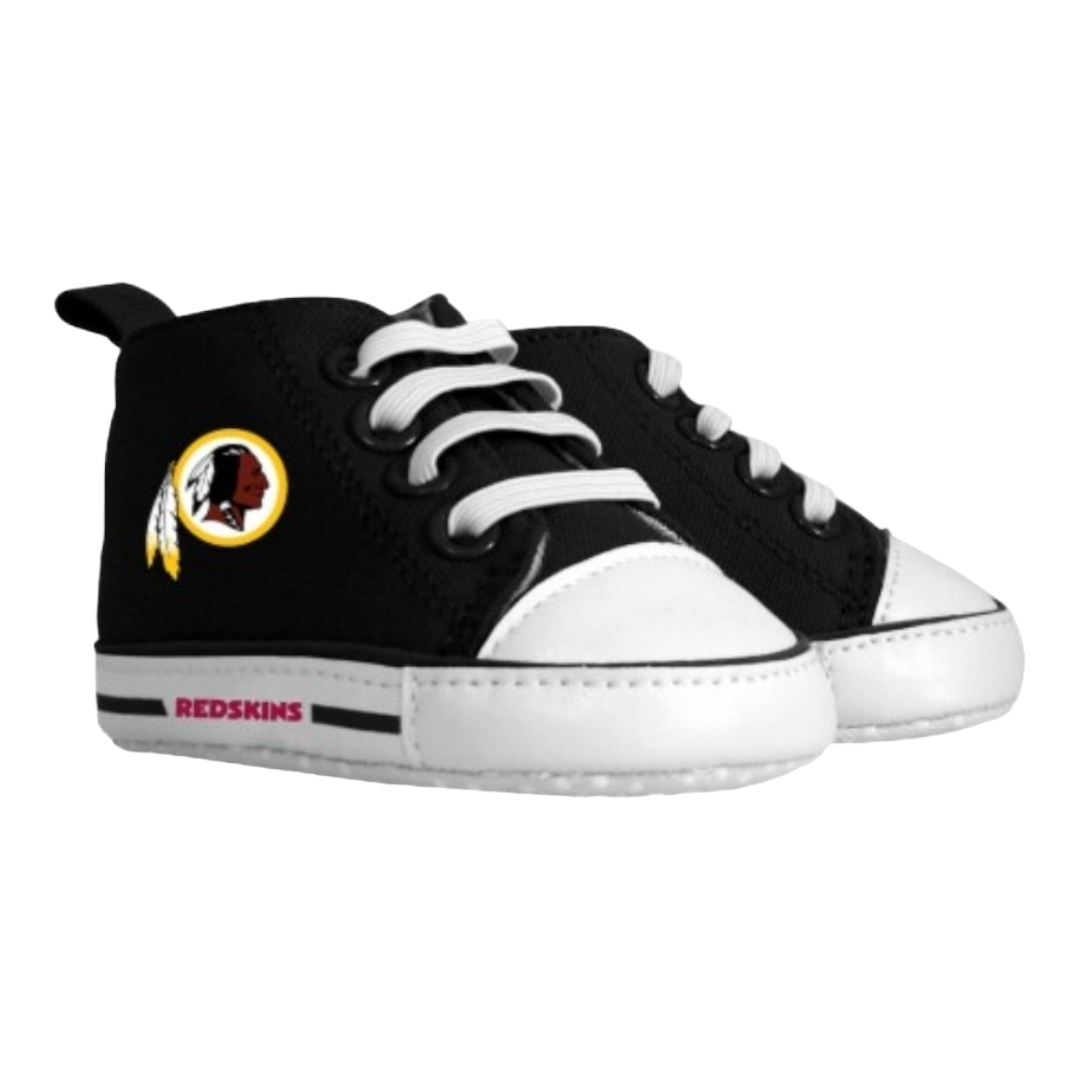 New *NFL Washington Redskins 2-pc Baby Set (Bib Pre-Walker Shoes)0-6 months