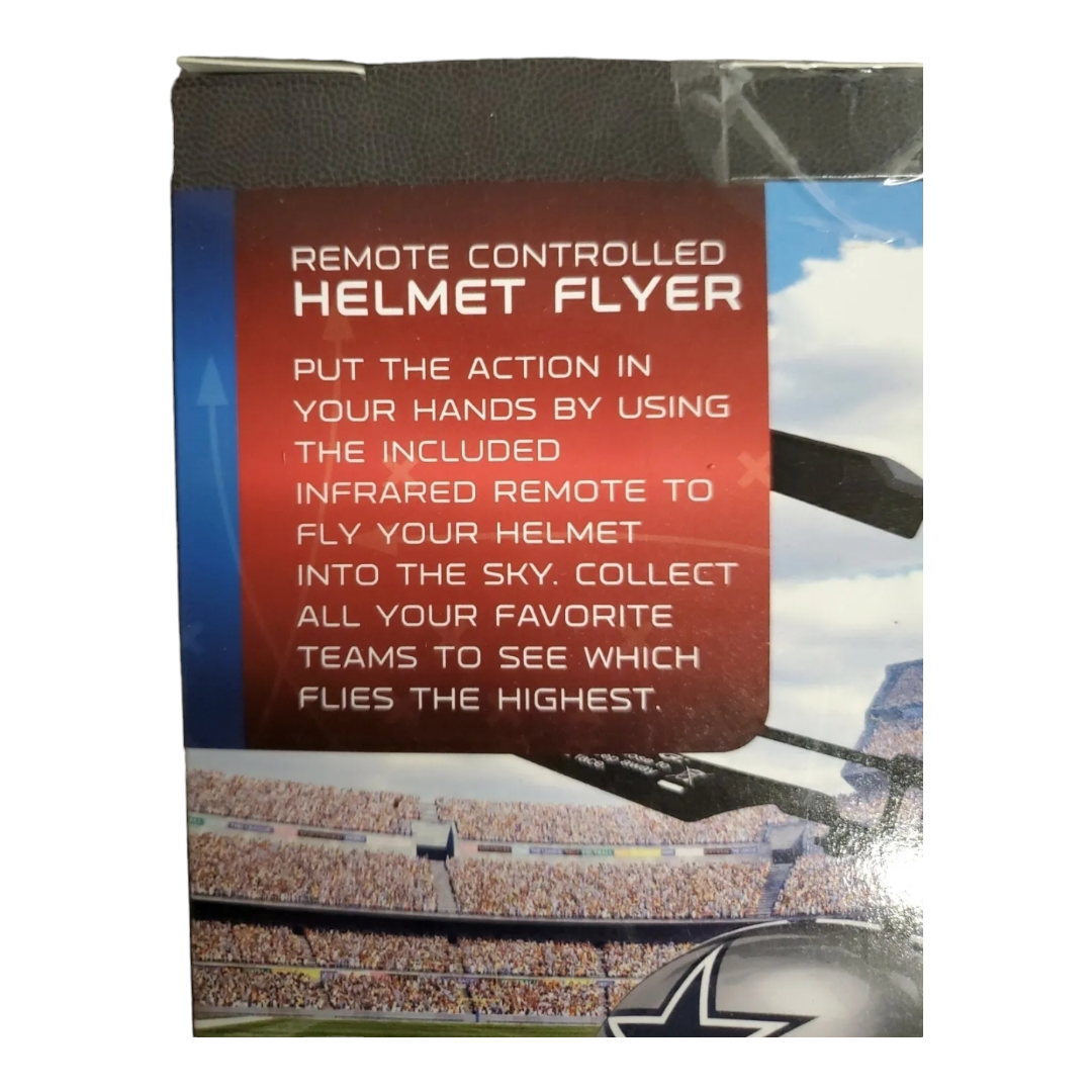 NIB *NFL Dallas Cowboys, Remote Control RC Helmet Flyer