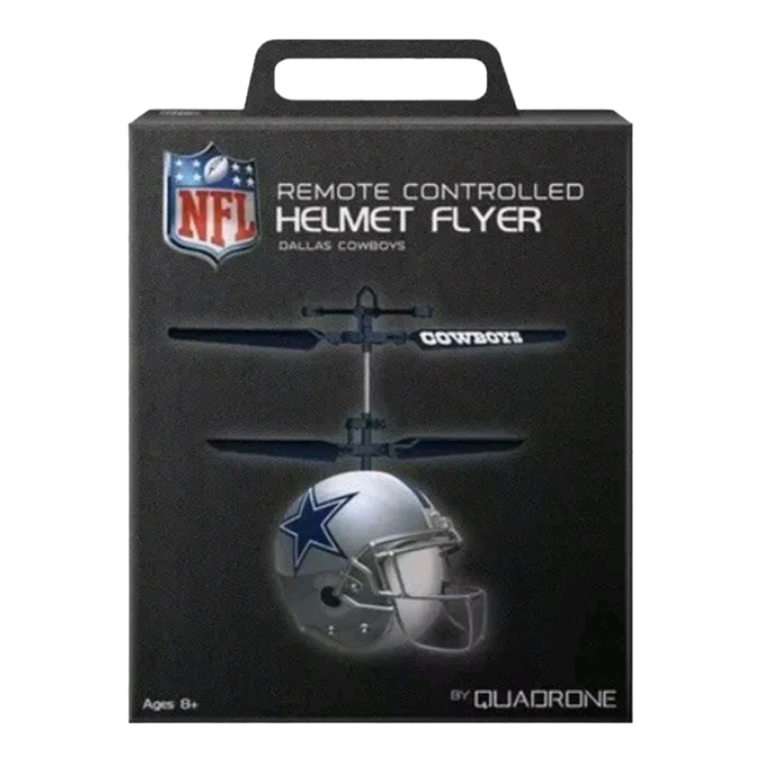 NIB *NFL Dallas Cowboys, Remote Control RC Helmet Flyer