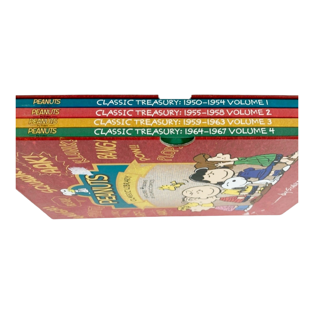 Classic Library *PEANUTS Four (4) Book Slipcase [1950 - 1967] by Schulz