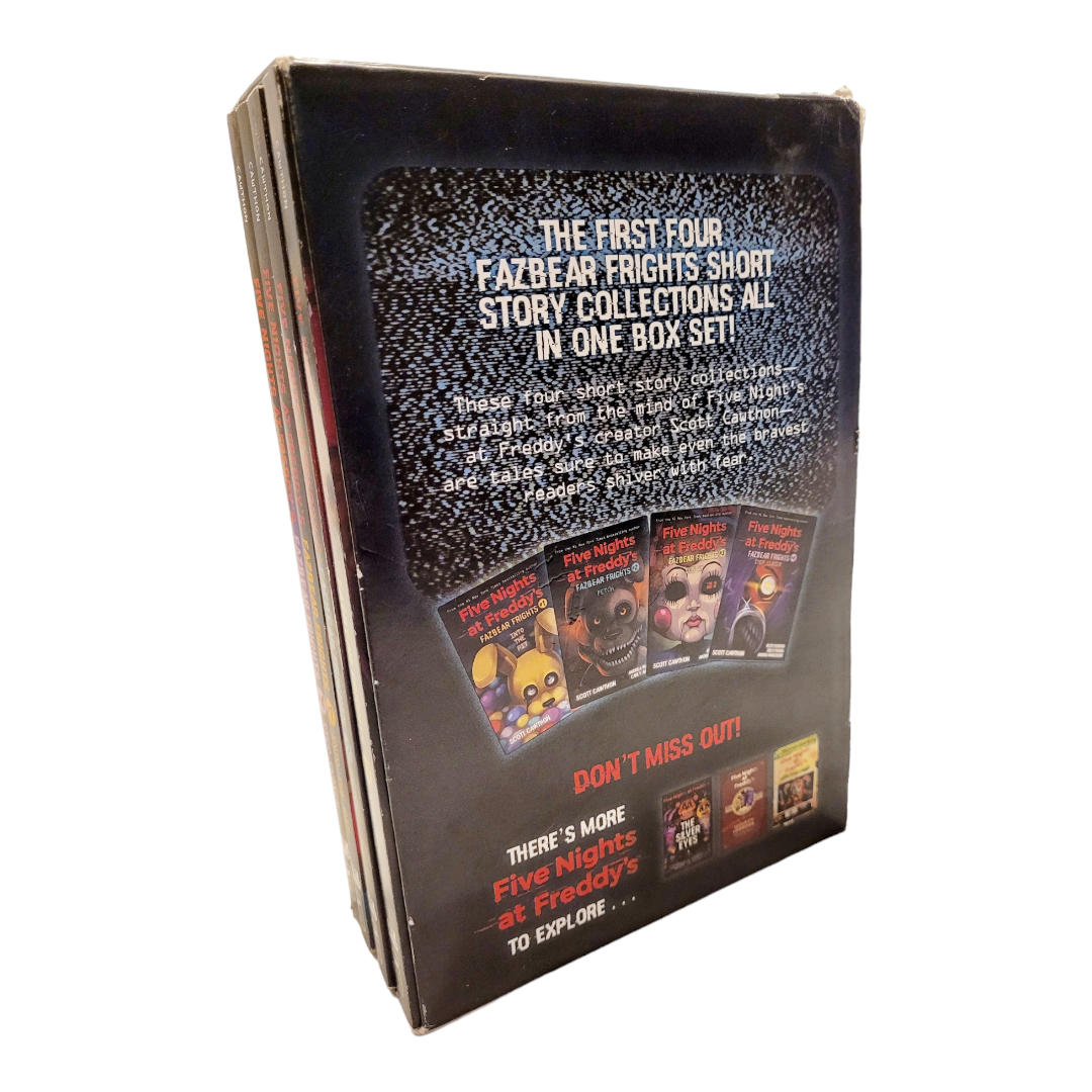 Five Nights at Freddy's: FazBear Frights (4 Book Set) by Scott Cawthon [Like-New]