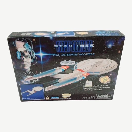 NIB *Playmates Star Trek 1st Contact USS Enterprise NCC-1701-E (#16148) 1996