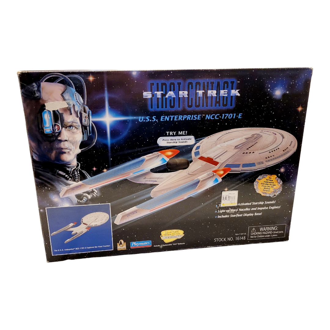 NIB *Playmates Star Trek 1st Contact USS Enterprise NCC-1701-E (#16148) 1996