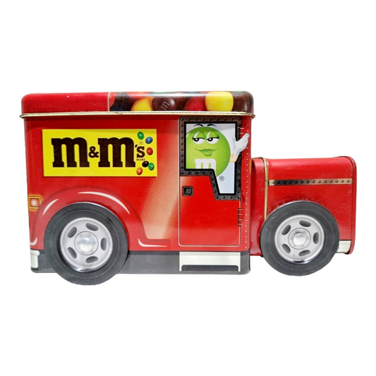 Vintage *1990's M&M's Character Candy Truck Storage Tin by Mars