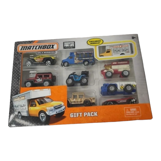 NIB *Matchbox (2014) - 9 Vehicle Gift Pack by Mattel,