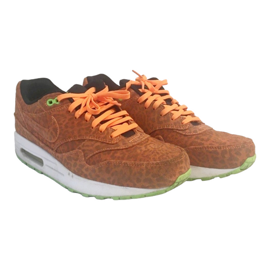 Nike Air Max 1 Fb Air Max Orange Suede Athletic Sneaker Women 9.5 (2013)