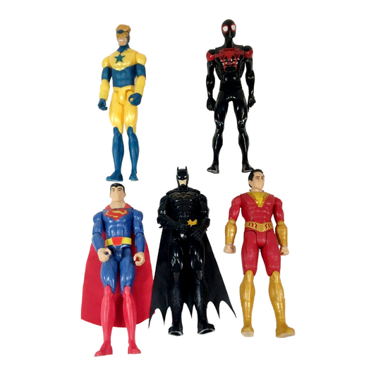 Great *Five (5) DC & Marvel Heros (12" Action Figures)