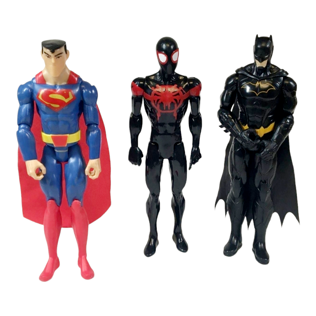 Great *Five (5) DC & Marvel Heros (12" Action Figures)