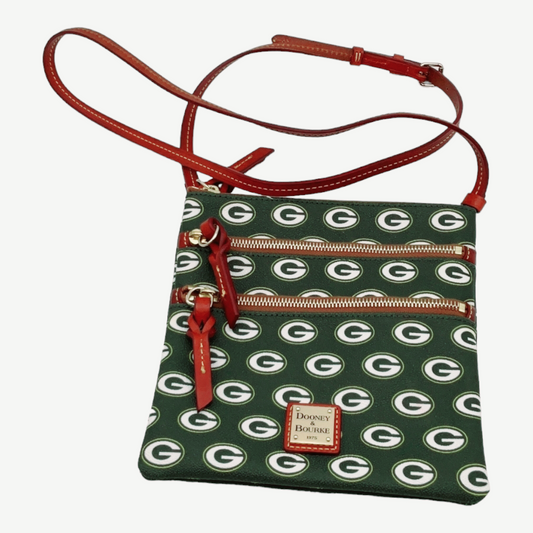 Dooney & Bourke *NFL Green Bay Packers Triple-Zip Crossbody Bag