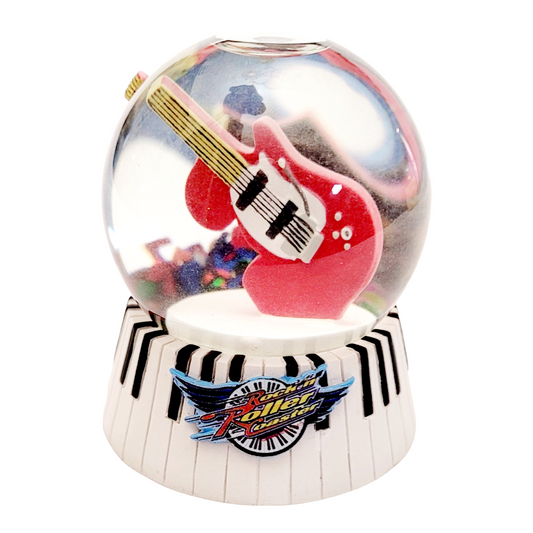 Disney Hollywood Studio Rock'N'Roller Coaster Aerosmith Mini Snow Globe