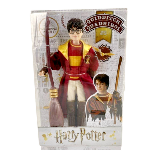 NIB *Harry Potter Wizarding World Quidditch Quadribol 11" Action Figure Doll Mattel 2018