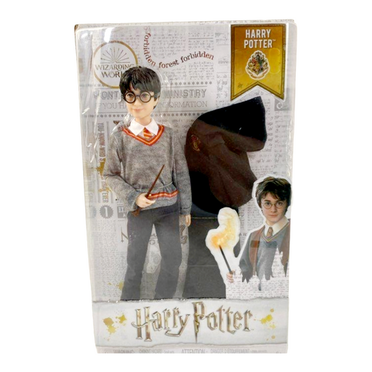 NIB *Harry Potter Hogwarts Wizarding World 10" Action Figure Doll w/ Wand Mattel