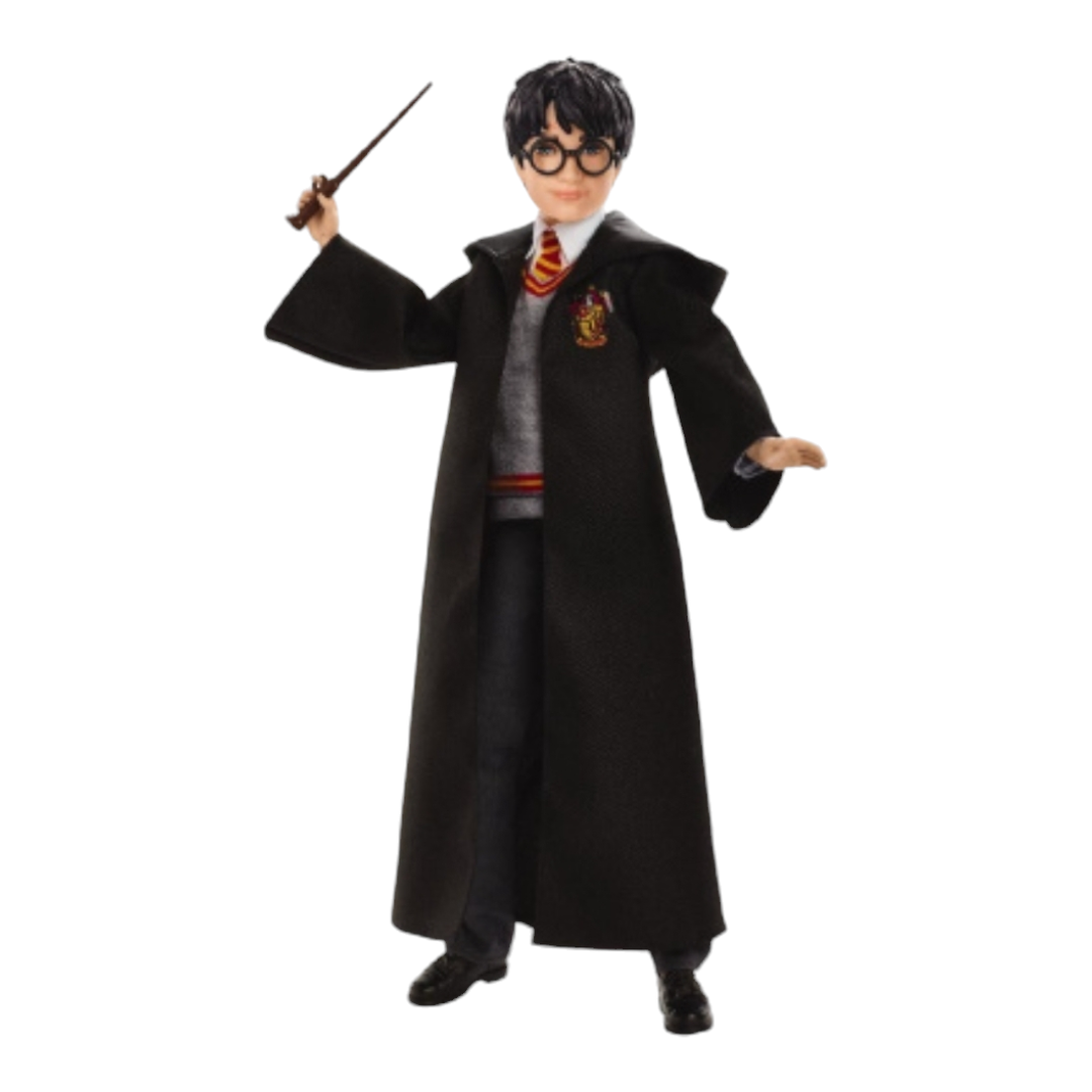 NIB *Harry Potter Hogwarts Wizarding World 10" Action Figure Doll w/ Wand Mattel