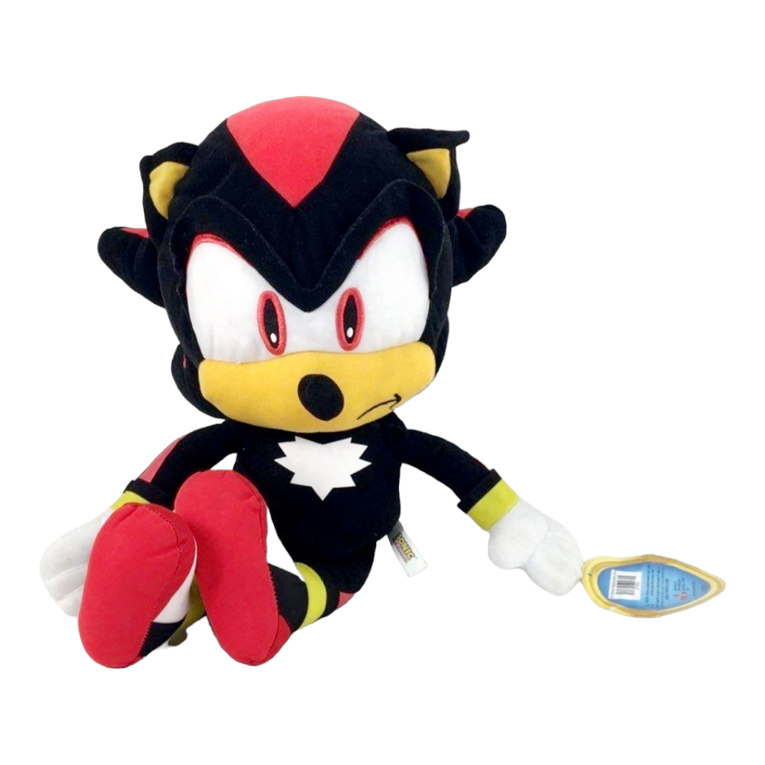 Sonic the Hedgehog Lot: Shadow 12" Plush Toy w/ Tag, Sonic Watch in Collector's Box
