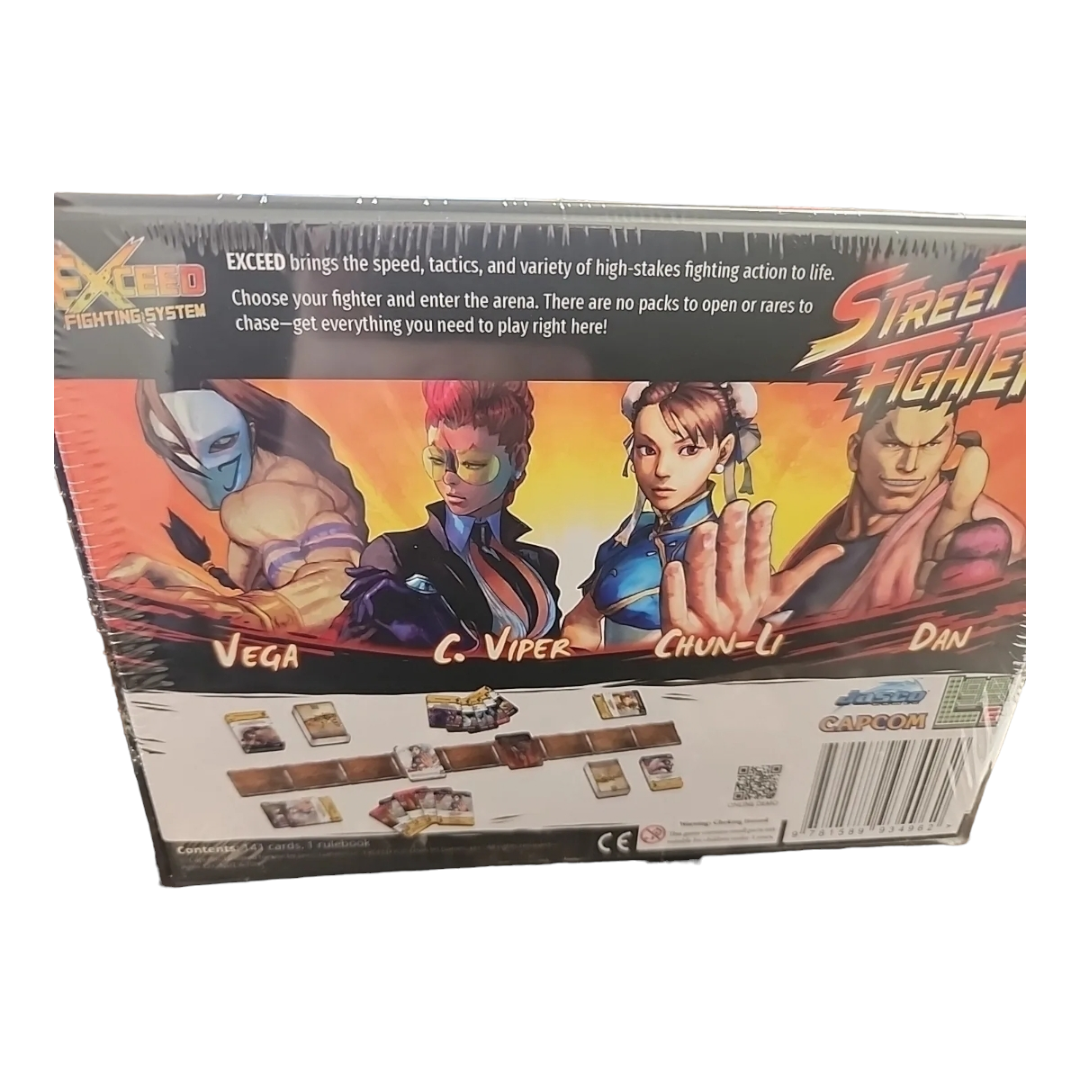 NIB *Jasco Capcom Street Fighter Exceed Fighting System Chun-Li Board Game