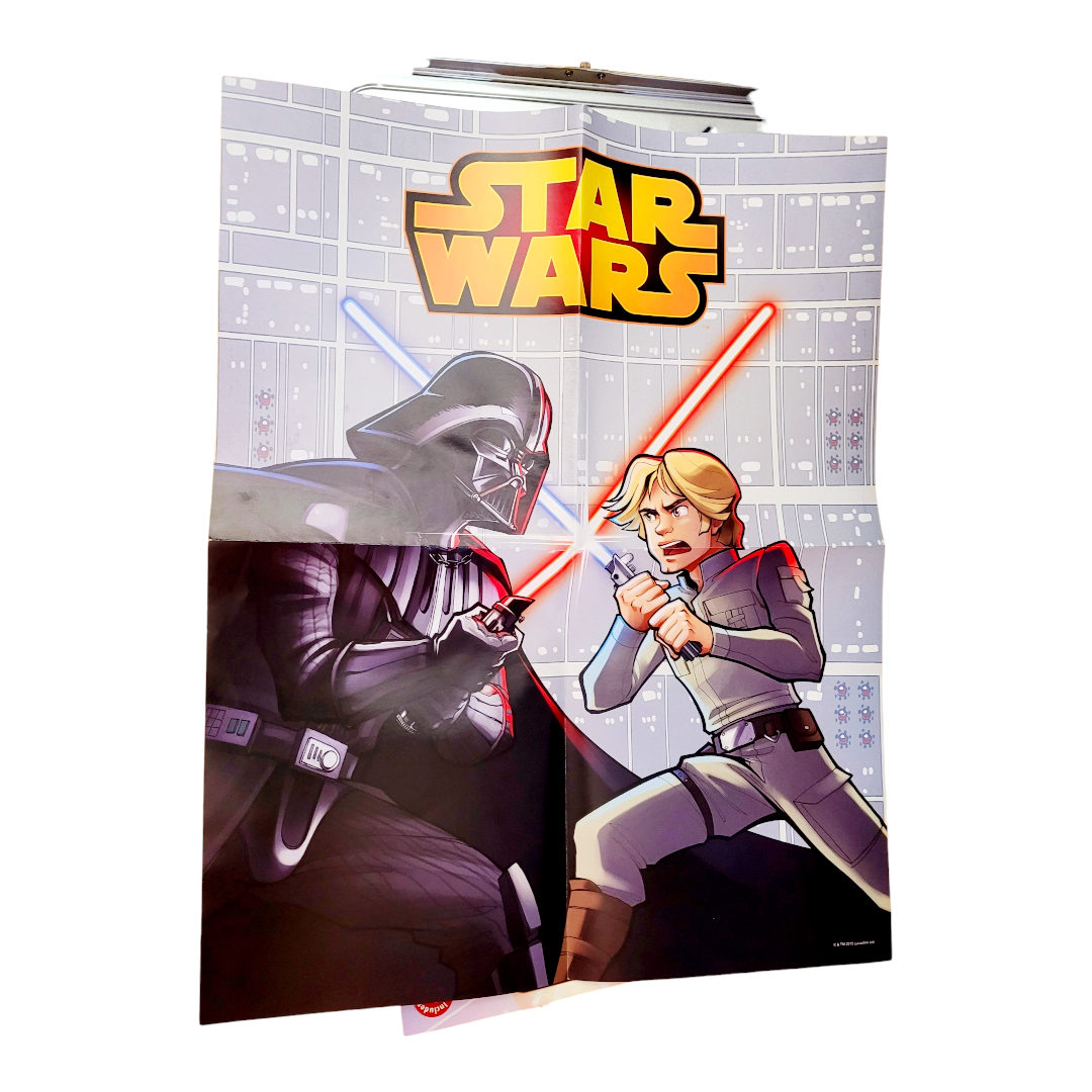 Star Wars "StoryTime Tin" Includes: Poster, Fun Workbooks, Stickers, Art