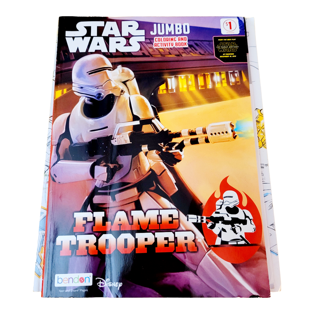 Star Wars "StoryTime Tin" Includes: Poster, Fun Workbooks, Stickers, Art