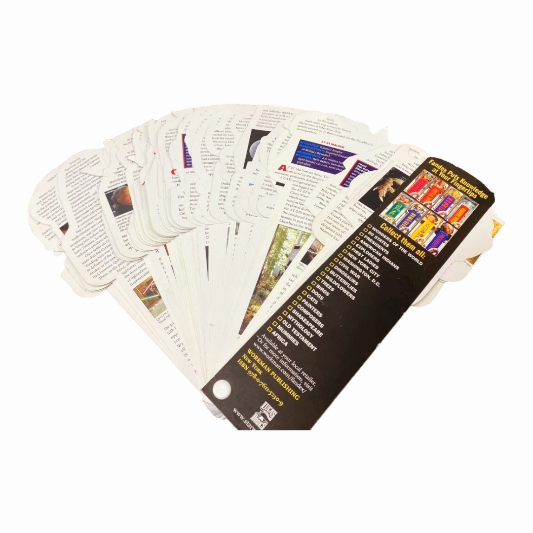 Star Wars 'FANDEX' Family Field Guides Deluxe Edition (75 Die-Cut ColorCards)